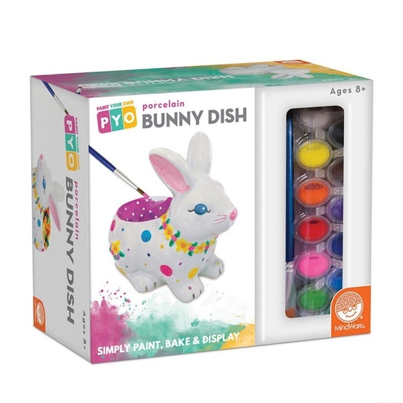 Other - Paint Your Own Porcelain Bunny Dish